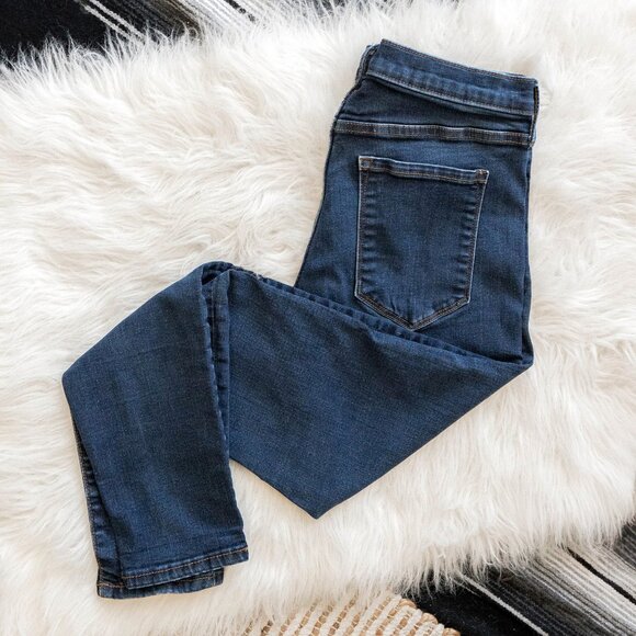 Banana Republic Jeans Sz 30 10 Sculpt Skinny Dark Wash No Distressing Ankle - Picture 1 of 5